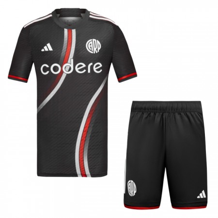 Fotbalový Komplet CA River Plate Dětské Alternativní 2023-24 Krátký Rukáv (+ trenýrky)